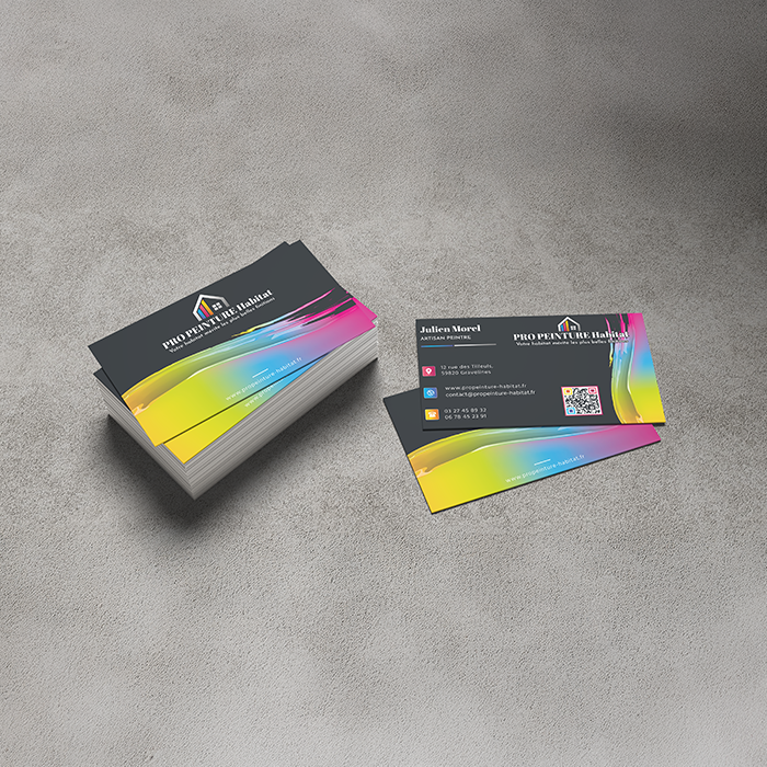 carte de visite modele 01recto verso